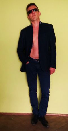 Widać jak wyglądam. 