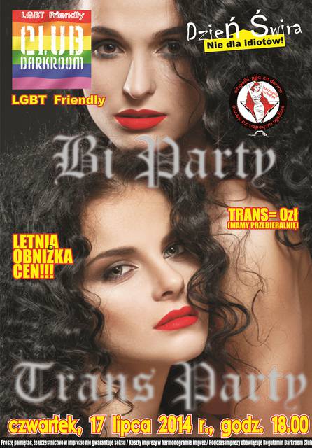 Czwartek, 17 lipca 2014 r. - LGBT Friendly - DARKROOM24