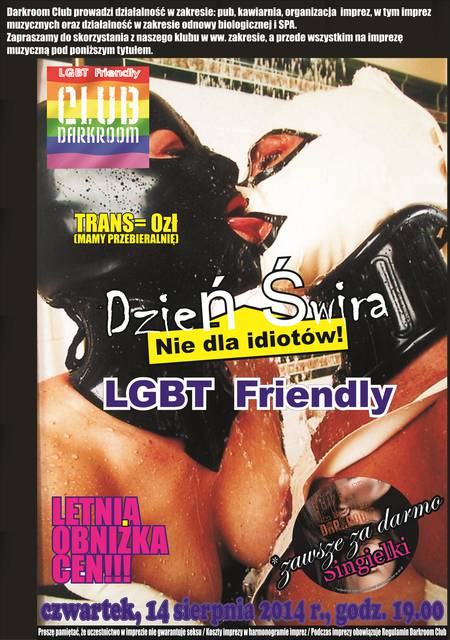 14 sierpnia 2014 Bi Party&Trans Party - DARKROOM24