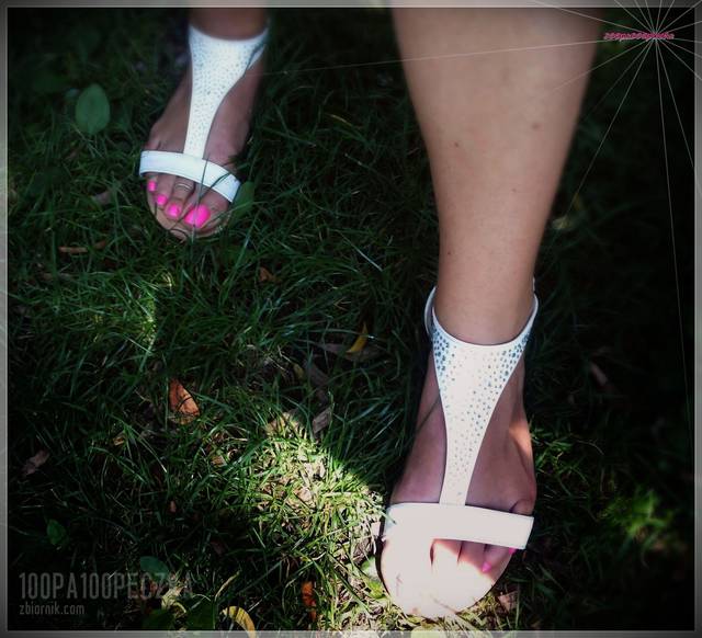 White sandals #05 - 100pa100peczka