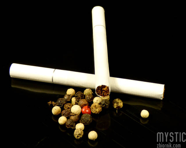 Pieprz papierosy... - mystic