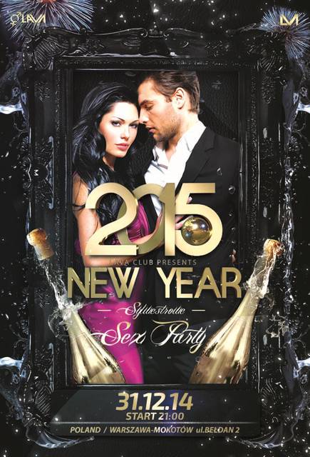 SYLWESTROWY BAL MASKOWY w Clubie LAVA! 31.12.2014r. - LavaClub
