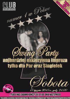 SOBOTA - 17 stycznia 2015R. - SWING PARTY