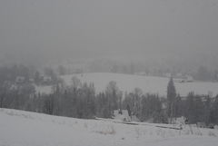 Zakopane za mgłą:))