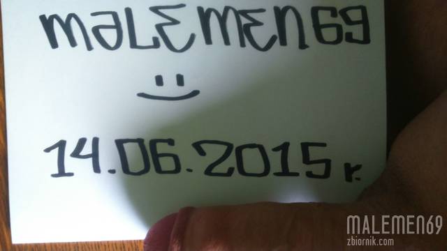 Weryfikacja :)  - MaleMen69