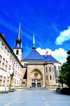 Katedra Notre Dame w Luksemburgu.