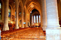 Katedra Notre Dame w Luksemburgu - wnętrze 1