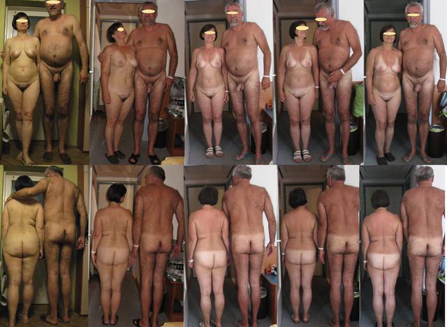 etapy opalania - Ania i Olek