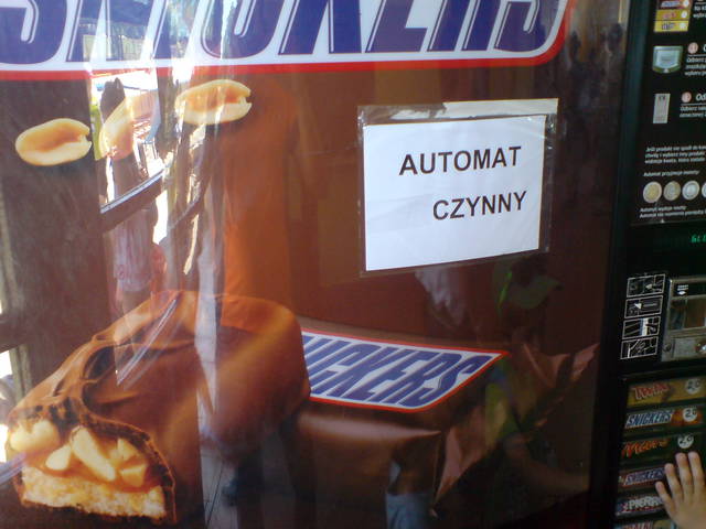automat czynny - QRKIN