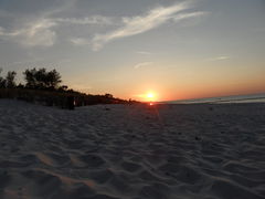 zachód słońca w Chałupach :)