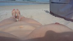 Ostatnie promienie słońca tego lata.