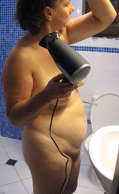 suszenie włosów - Ania i Olek