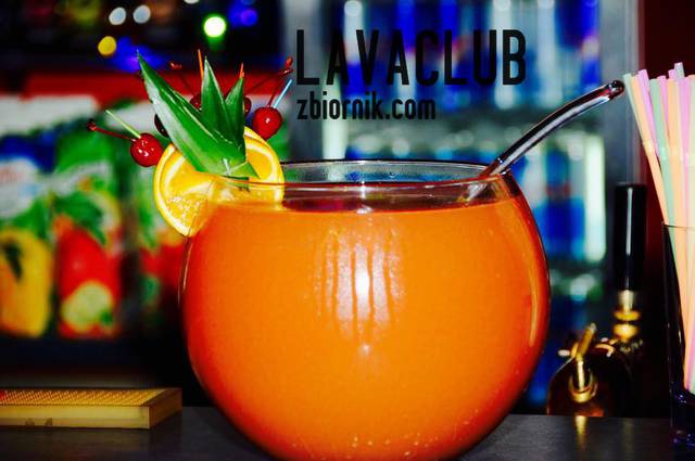 wspomnienia urodzinowe - barmani też przygotowali się ;-)  - LavaClub