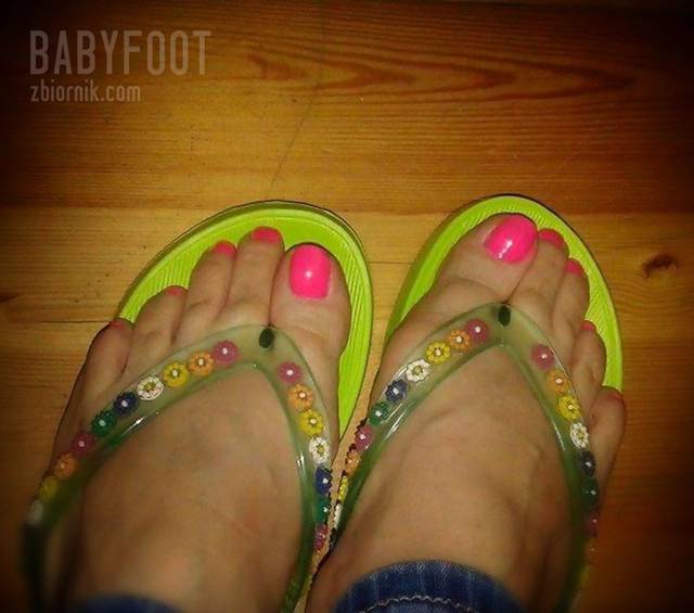 Zielone japonki - Babyfoot