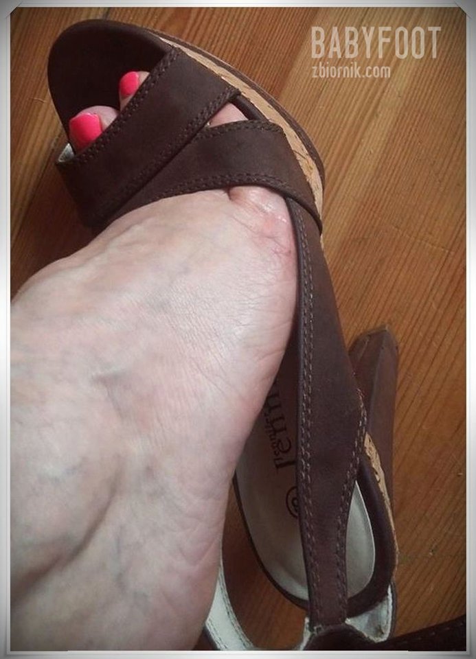 Brazowe Buciki - Babyfoot