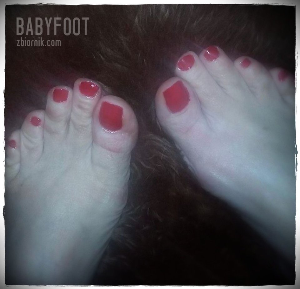 czerwone lizaczki - Babyfoot