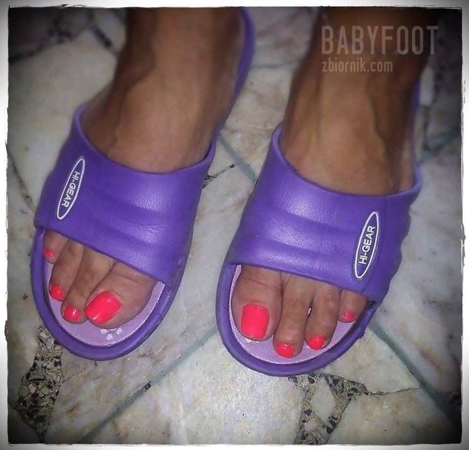 Fioletowe Klapeczki - Babyfoot
