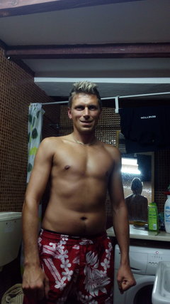 Jeszcze w szortach ;]