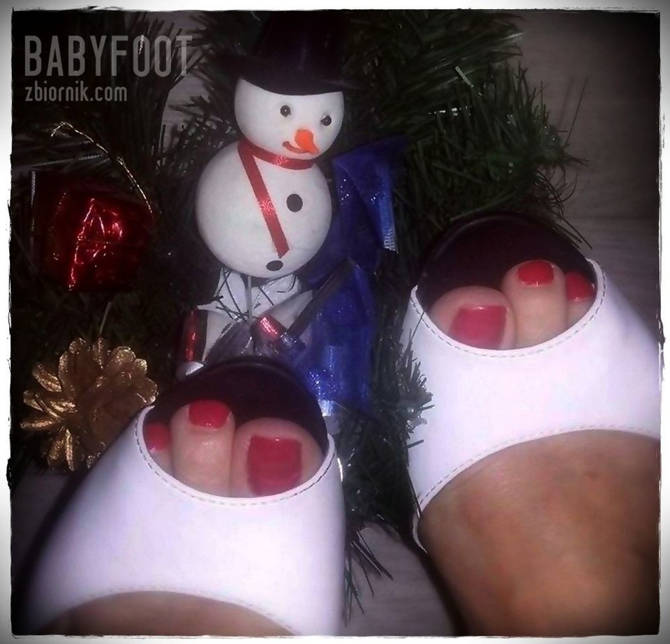 Bialo-Czarne Szpilki - Babyfoot