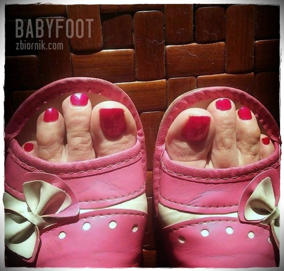 Różowe Pantofelki - Babyfoot