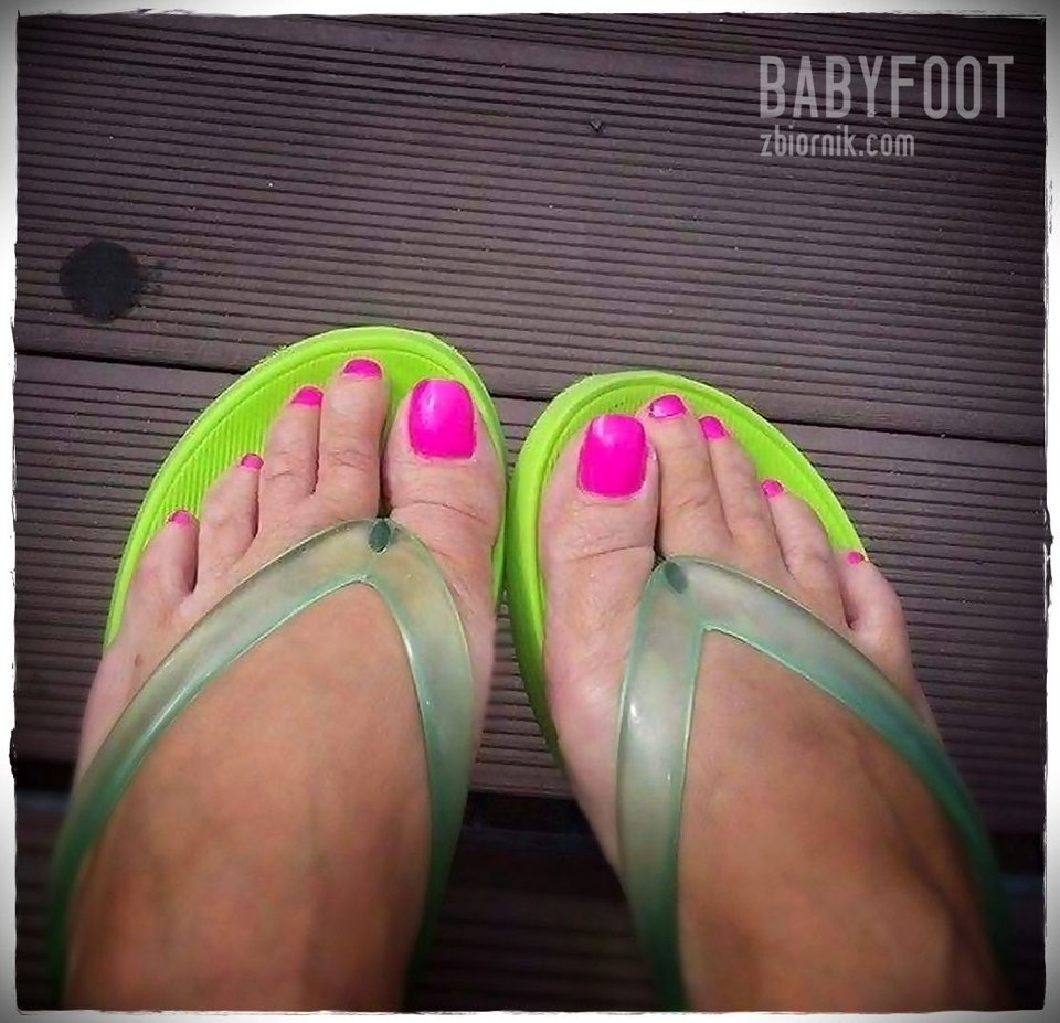 Zielone japonki - Babyfoot