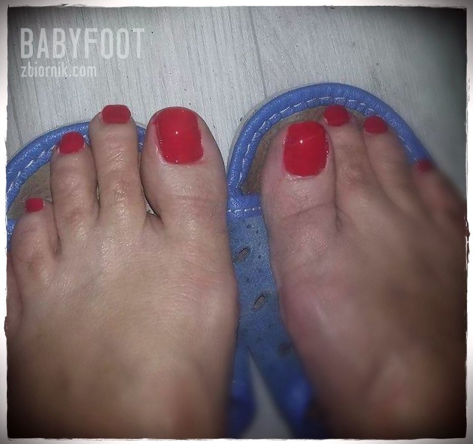 czerwone lizaczki - Babyfoot