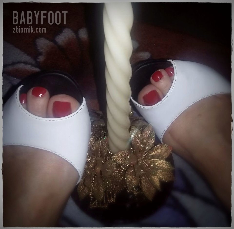 Biało-Czarne Szpilki - Babyfoot