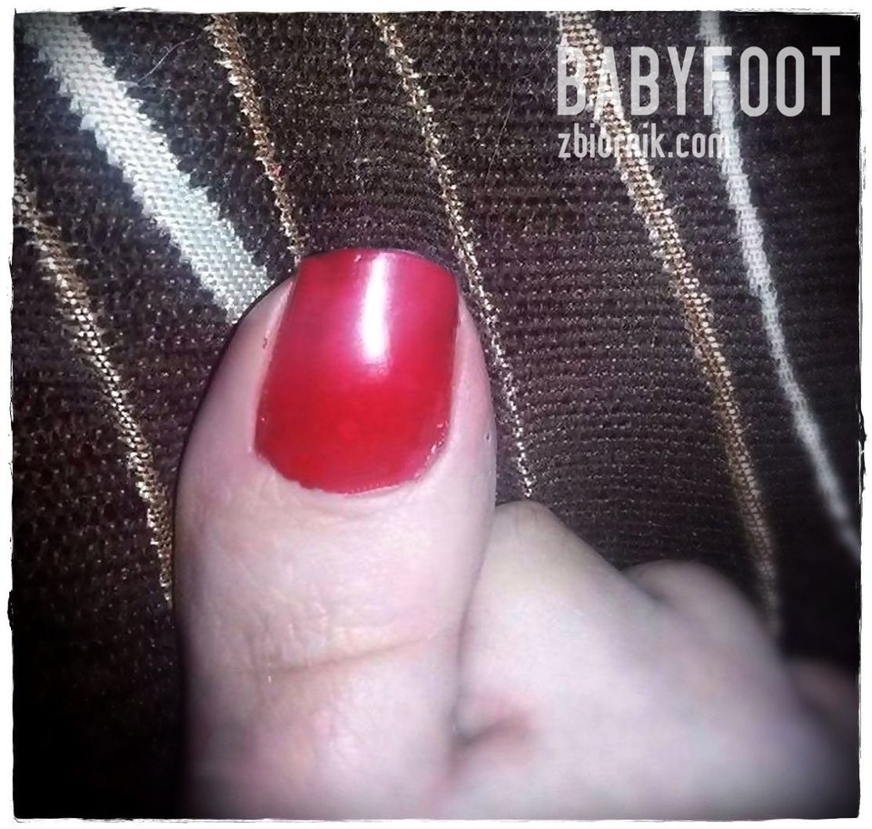 czerwony lizak - Babyfoot