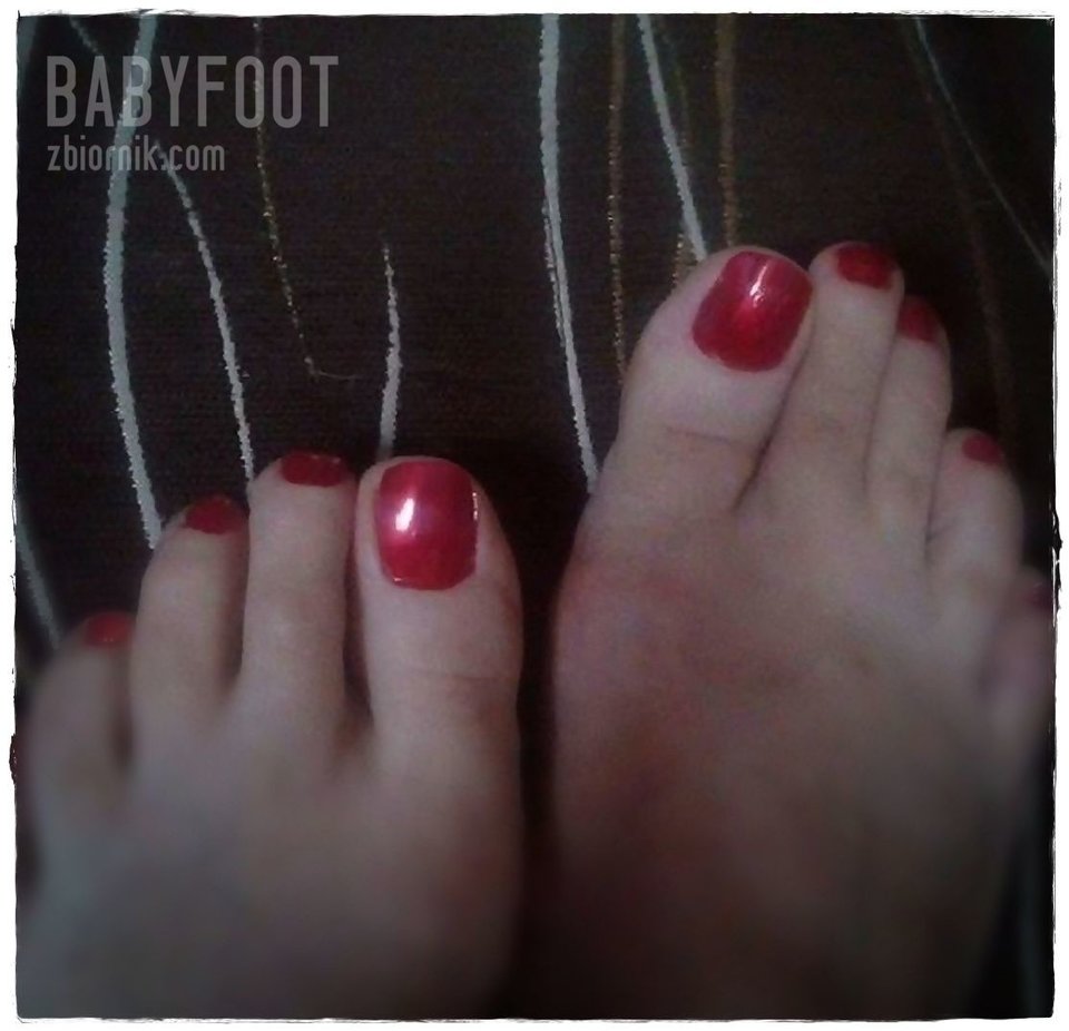 czerwone lizaczki - Babyfoot