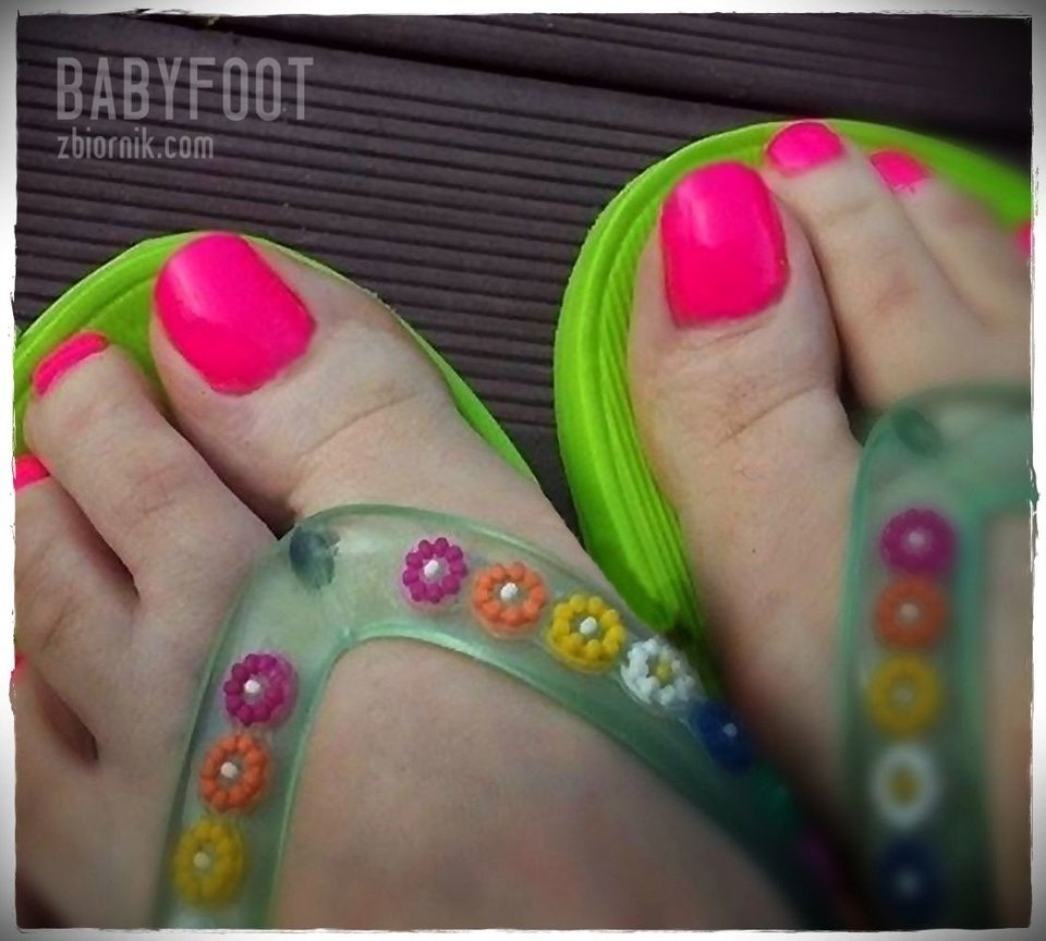 Zielone japonki - Babyfoot