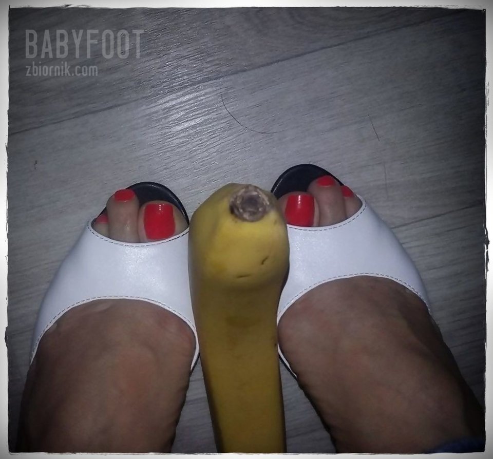 Biało-Czarne Szpilki - Babyfoot