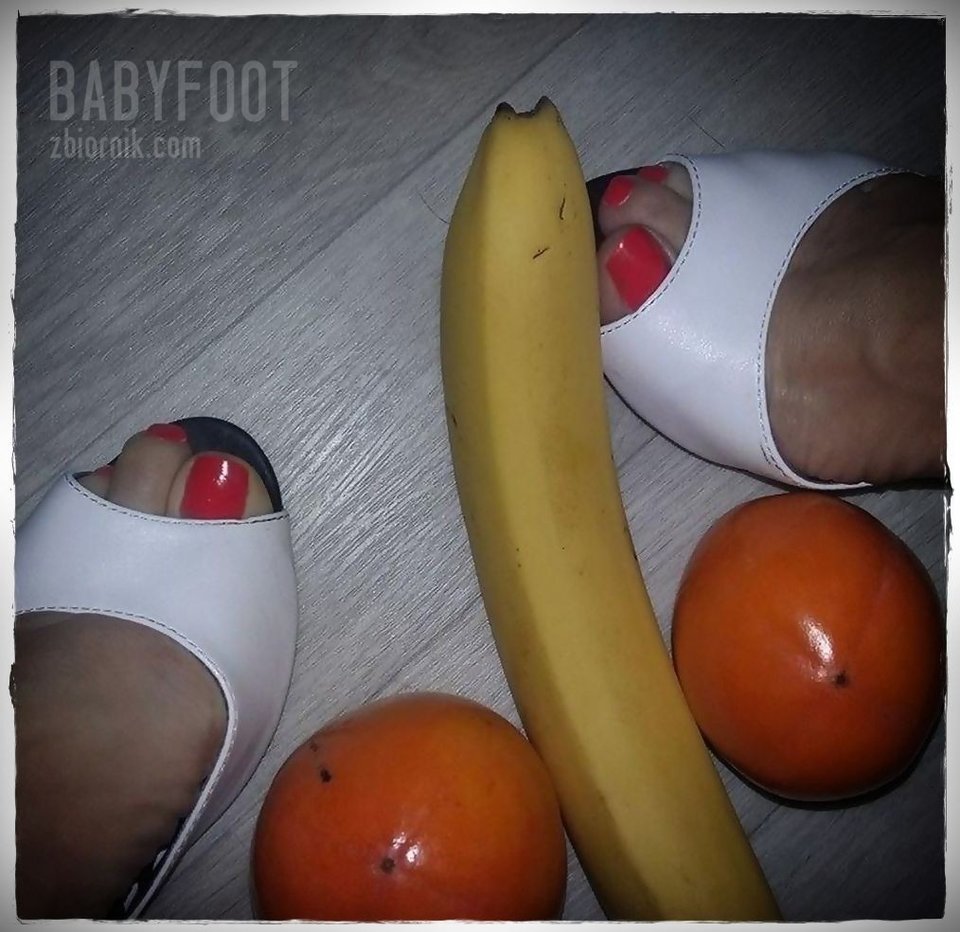 Biało-Czarne Szpilki - Babyfoot