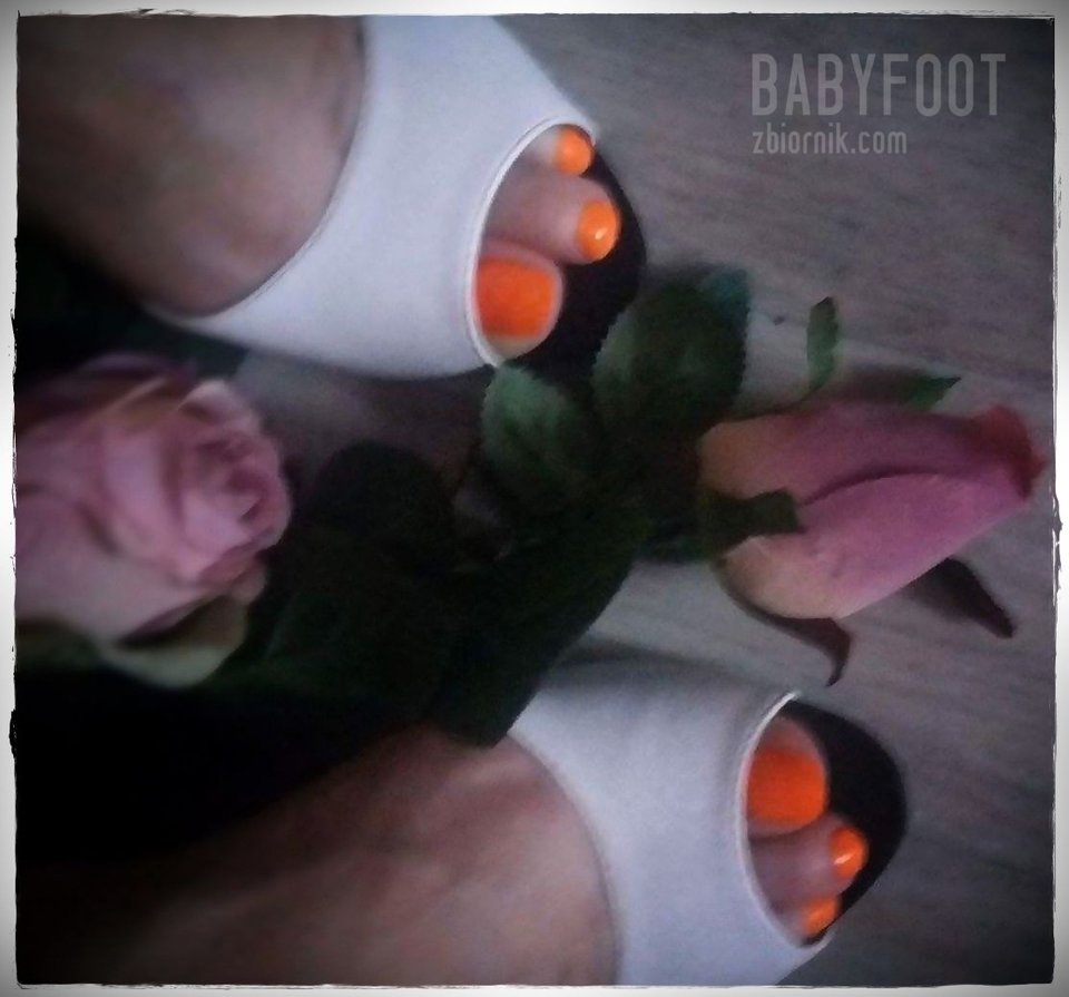 Biało-Czarne Szpilki - Babyfoot