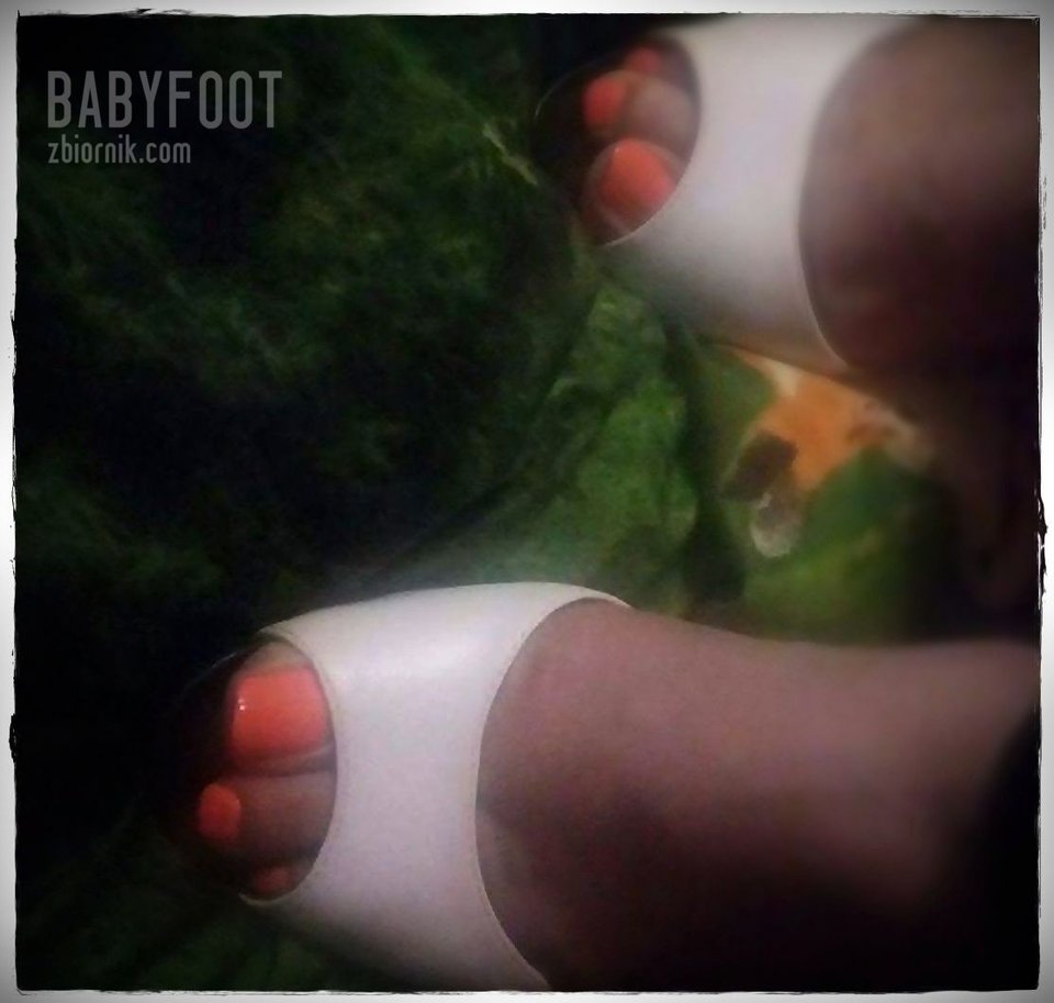 Biało-Czarne Szpilki - Babyfoot