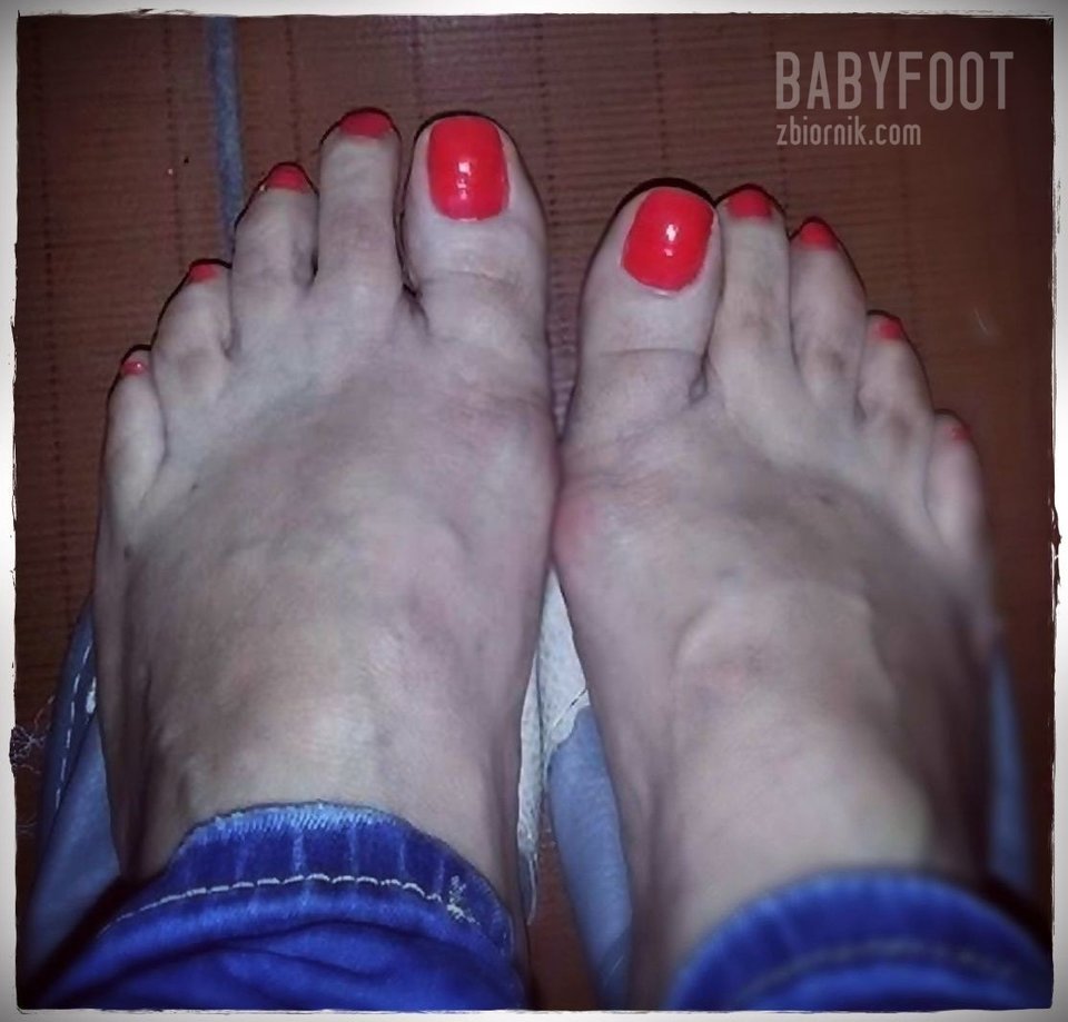 czerwone lizaczki - Babyfoot