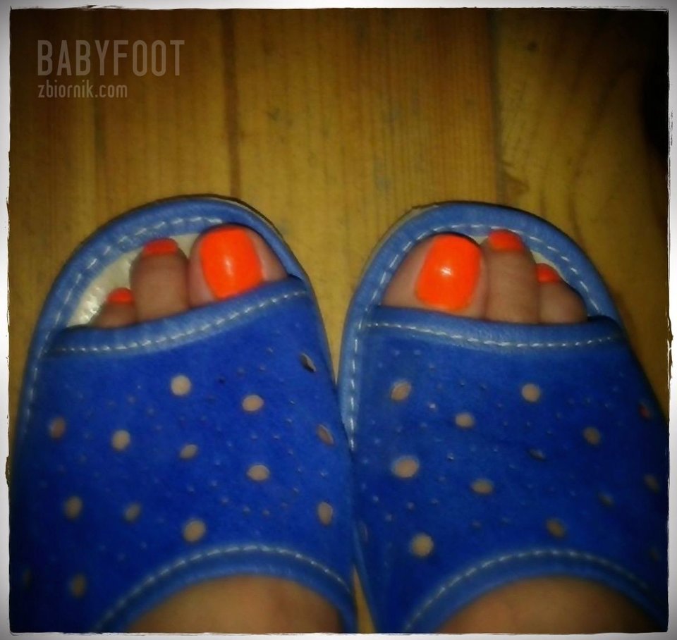 niebieskie pantofelki - Babyfoot