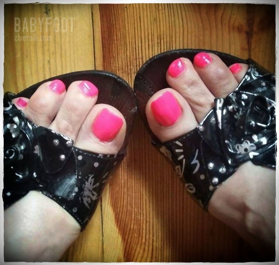 czarne klapeczki - Babyfoot