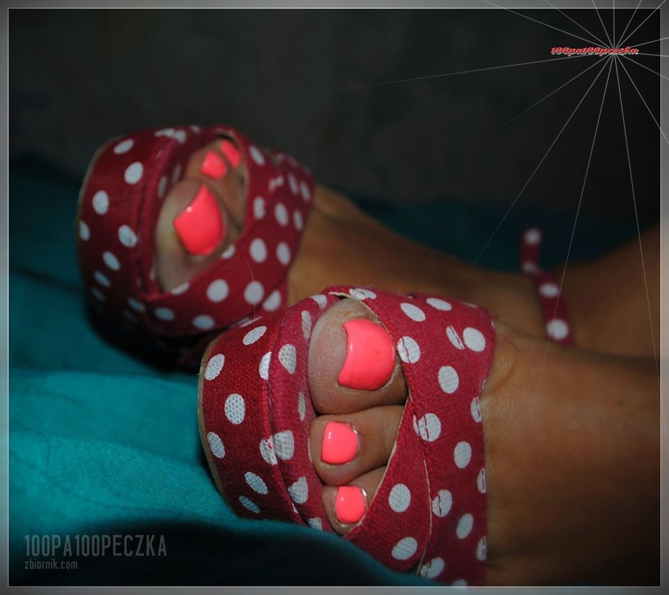 szpileczki w kropeczki 52 - 100pa100peczka