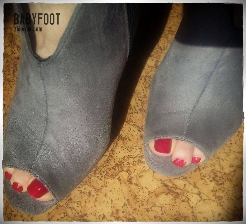 szare botki - Babyfoot