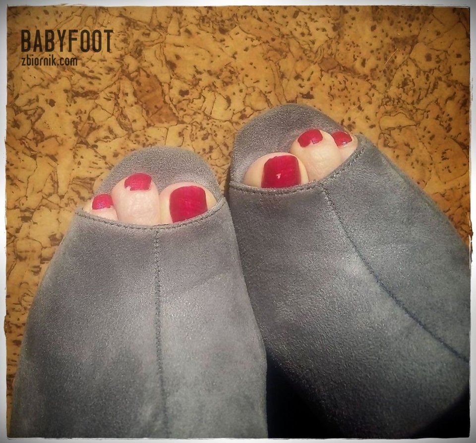 szare botki - Babyfoot