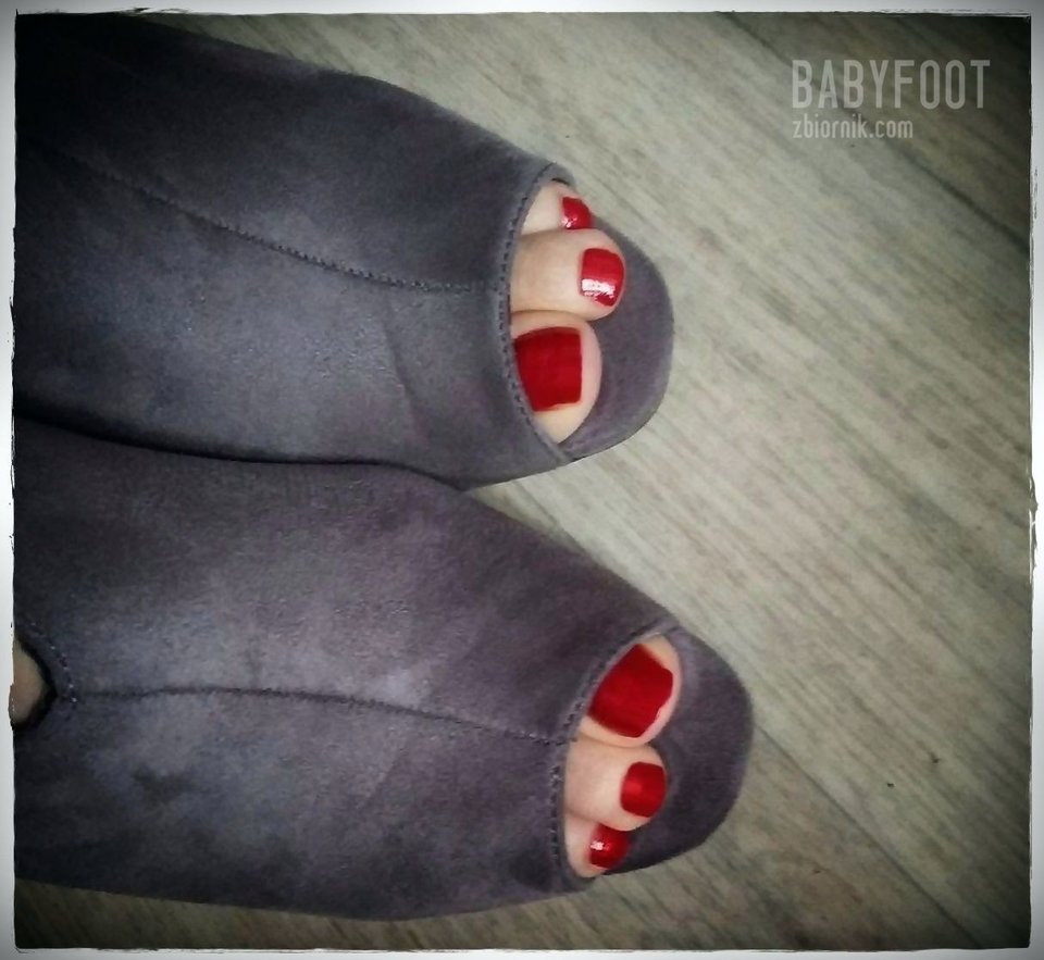 szare botki - Babyfoot