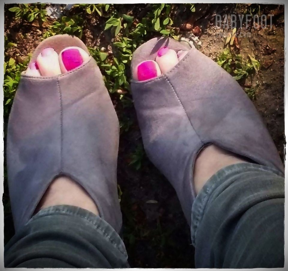 szare botki - Babyfoot