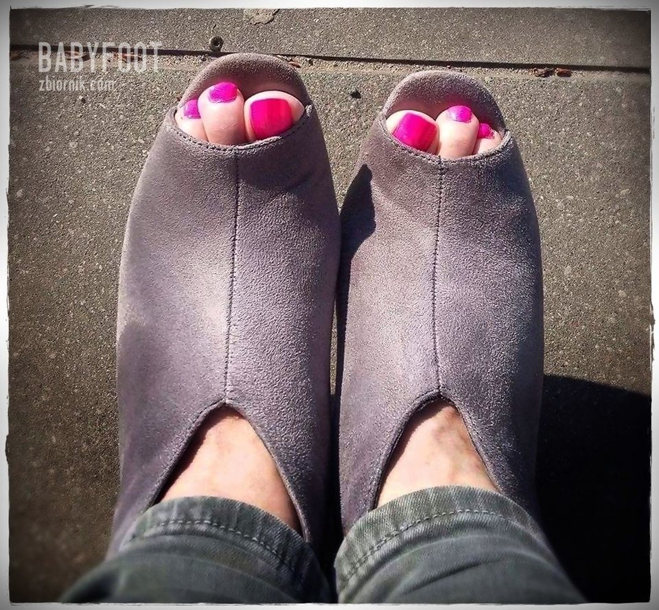 szare botki - Babyfoot