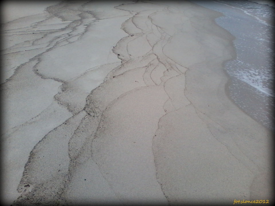 Malunek na piasku - slonce2012