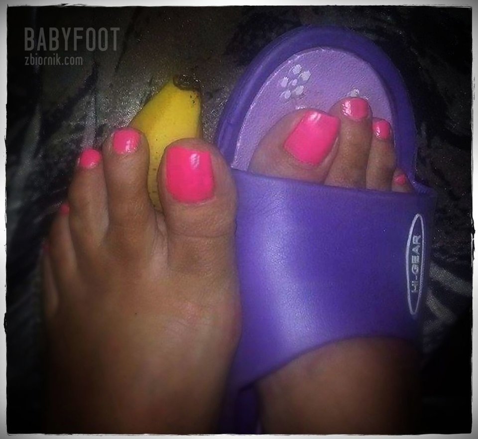 Fioletowe Klapeczki - Babyfoot