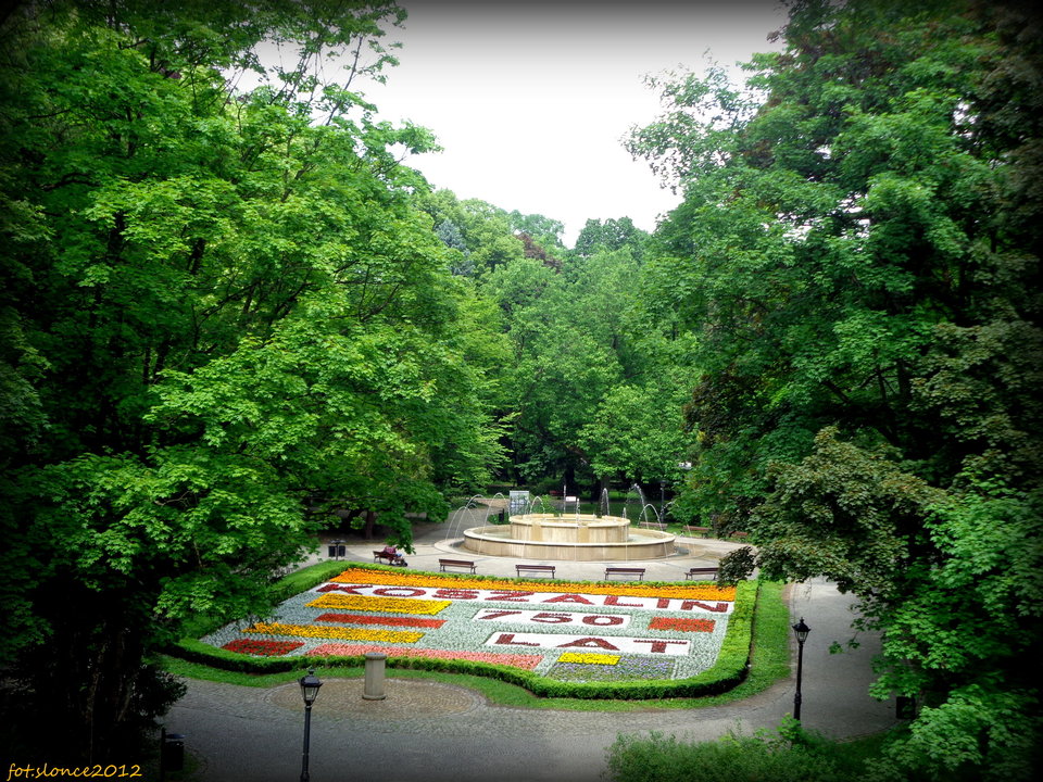 Świątecznie w koszalińskim  parku :) - slonce2012