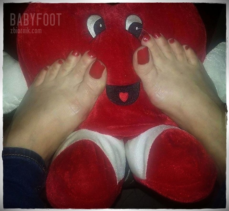 czerwone lizaczki - Babyfoot