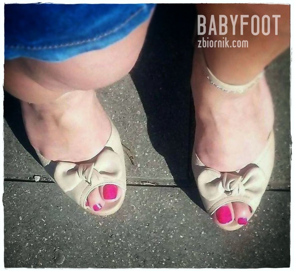 Szpileczki z kokardką - Babyfoot