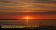 Kołobrzeski Zachód Słońca -Wspomnienia Pozostaną :))