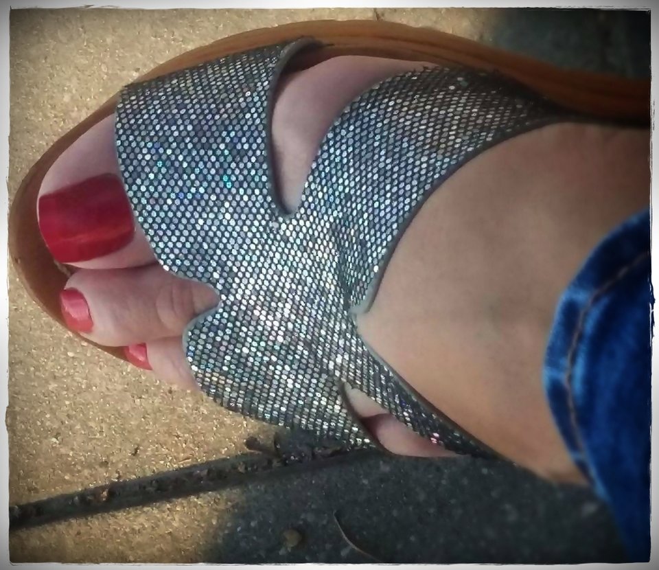 Brokatowe Klapeczki - Babyfoot